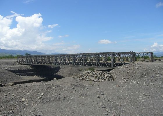 Q345B-Q460C Steel Temporary Modular Bridge Simple Structure