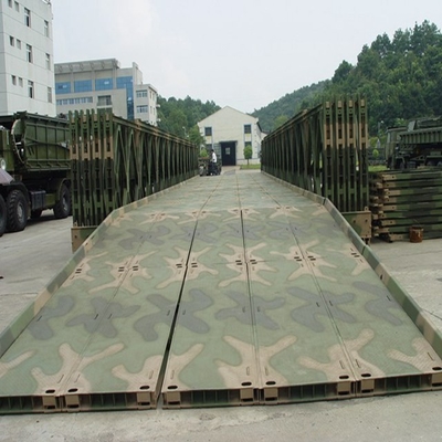 54m Emergency Prefabricated Truss Bridge Bailey