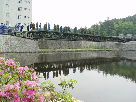 Fast Erect Temp Bridge Of 17m - 51m Mechanized