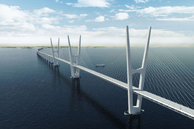 500m Heavy Loading Capacity Suspension Cable Bridge