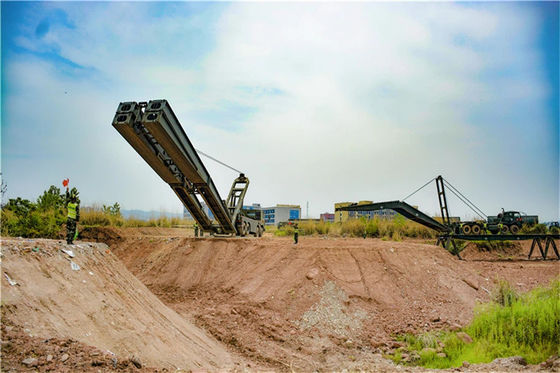 Military Vehicles Overcome Medium And Small R Mechanized Bridge Modular Fast Bridge