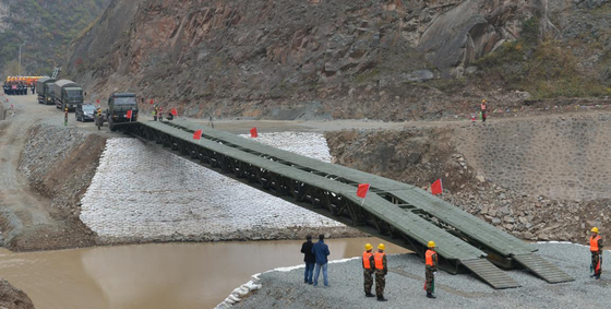 Erection / Retrieval Time 75min Emergency Equipment Heavy Duty Bridge